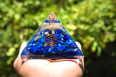 Lapis Lazuli Chips Pyramid